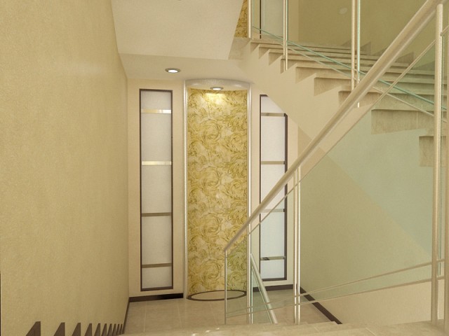 Дизайн сходів в офісі компанії "Колві"